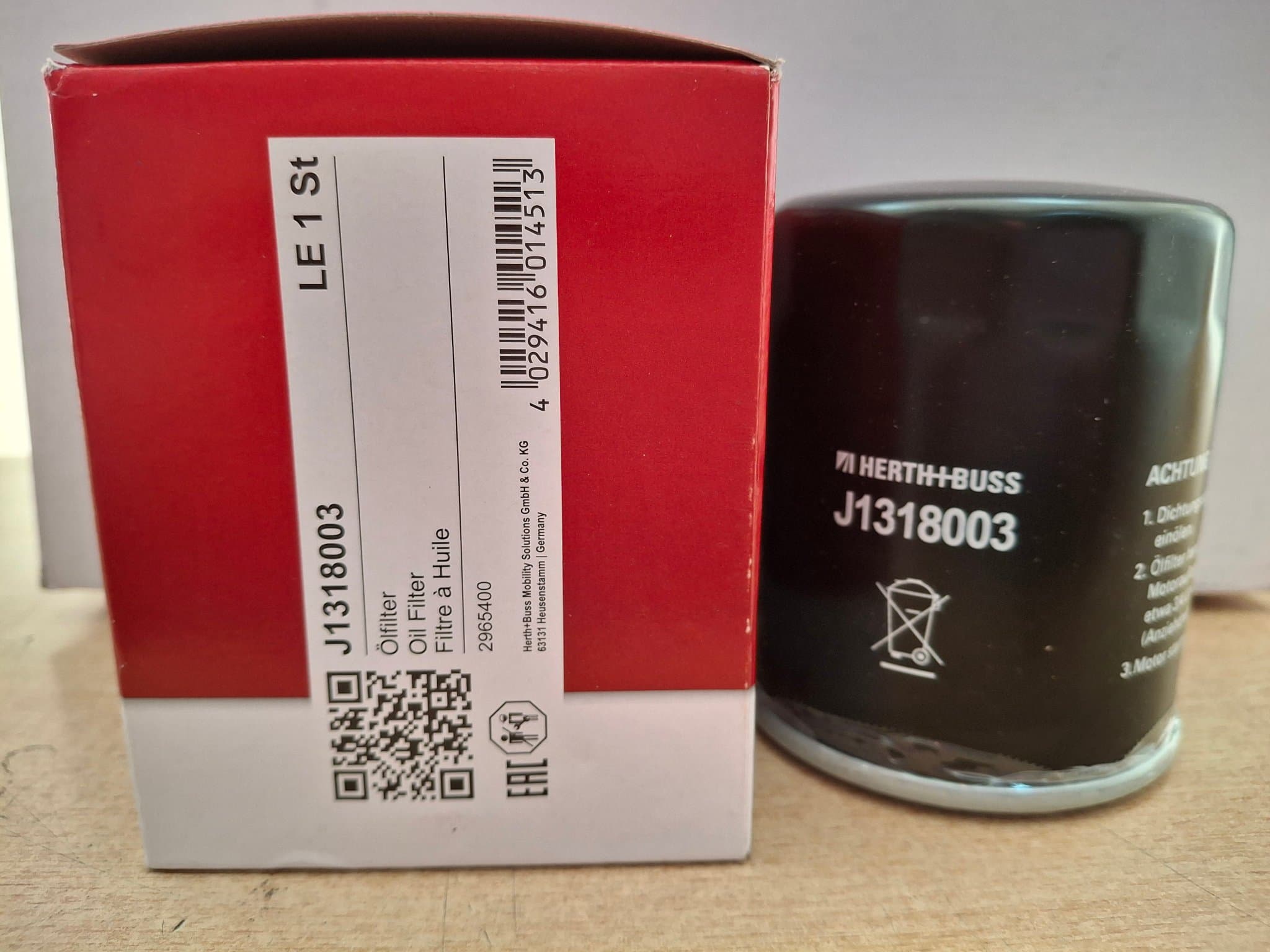 FILTER ULJA